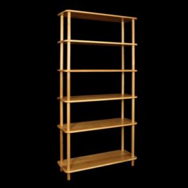 Etagère bibliothèque en chêne massif